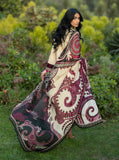 Zainab Chottani Luxe Lawn Unstitched Embroidered 3Pc Suit D-09 Nour