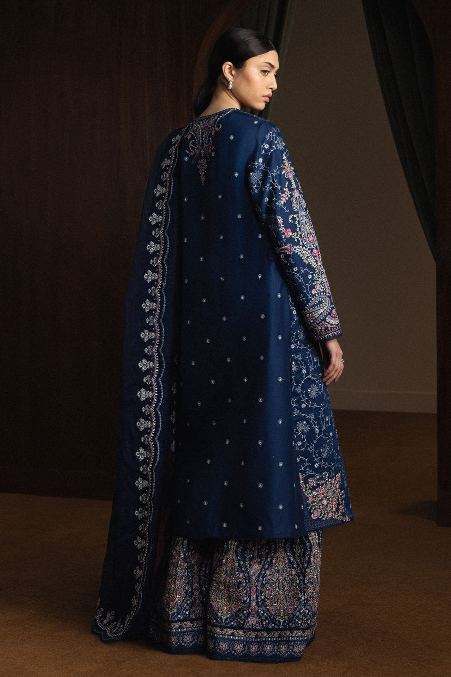 Zara Shahjahan Satori Stillness & Luxury Unstitched Lawn 3Pc Suit D-09 SUIYŌ