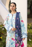 RajBari Summer Printkari Exclusive Lawn Unstitched 3Pc Suit D-09