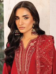 CELTS Mehr Premium Embroidered Karandi Unstitched 3Pc Suit D-09