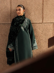 RajBari Premium Embroidered Peach Unstitched 3Pc Suit D-09
