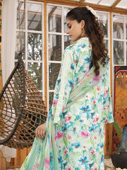 Floral Symphony by Panache Embroidered Viscose Unstitched 3Pc Suit D-09