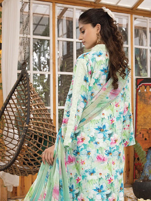 Floral Symphony by Panache Embroidered Viscose Unstitched 3Pc Suit D-09