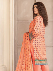Puri Fabrics Dosti Staple Embroidered Karandi Unstitched 3Pc Suit D-09