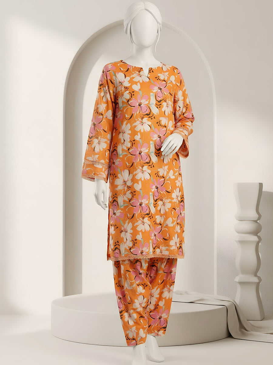 Ittehad Day to Day Printed Lawn Unstitched 2Pc Suit D-09