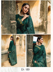 Carvaan by Humdum Embroidered Wool Unstitched 3Pc Suit D-09