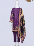 Ittehad Essential Printed Lawn Unstitched 3Pc Suit D-09