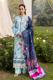 RajBari Summer Printkari Exclusive Lawn Unstitched 3Pc Suit D-09
