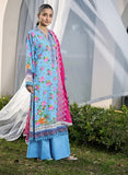 Raha by RajBari Summer Print Exclusive Lawn Unstitched 3Pc Suit D-09