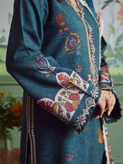 Bellini by Seran Embroidered Viscose Unstitched 3Pc Suit D-09 CAMILLE