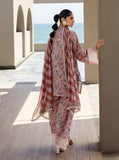 Zainab Chottani Tahra Embroidered Lawn Unstitched 3Pc Suit D-09 MARAYA