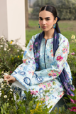 RajBari Summer Printkari Exclusive Lawn Unstitched 3Pc Suit D-09