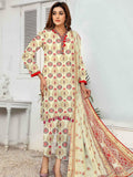 Rashk e Qamar Unstitched Digital Printed Lawn 3Pc Suit REQ-209