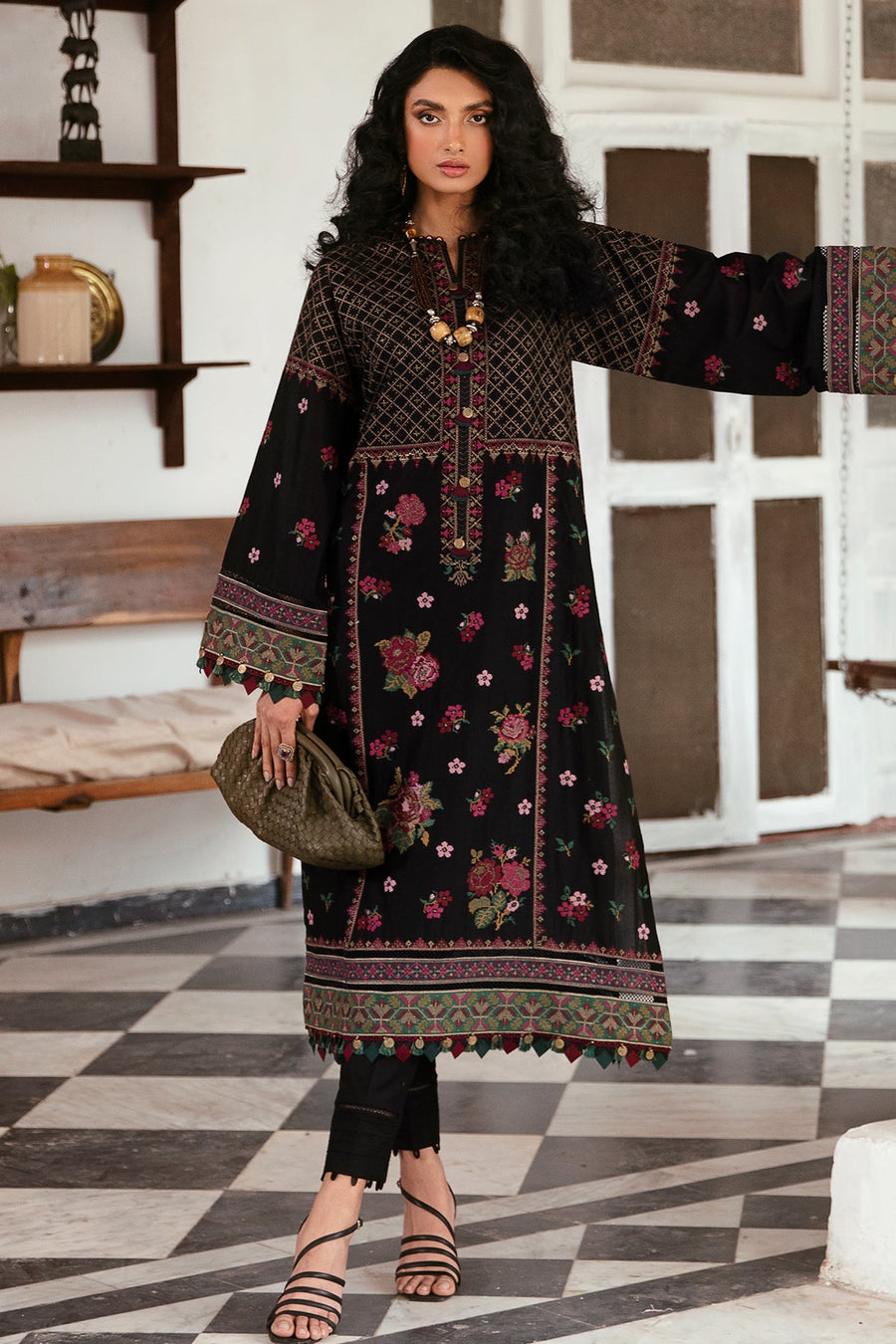 Iris by Jazmin Embroidered Eid Lawn Unstitched 3Pc Suit D-09 FLORIN