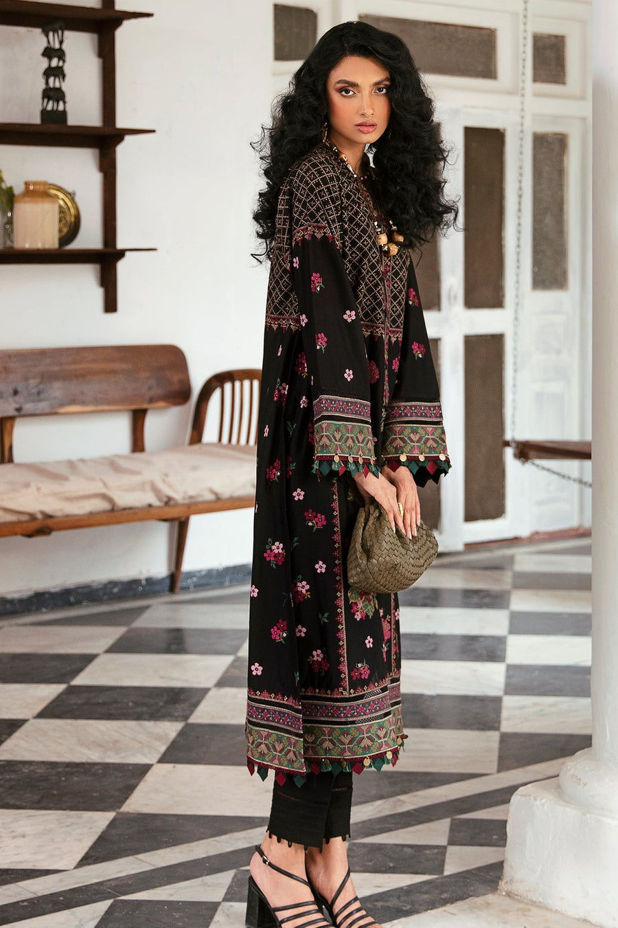 Iris by Jazmin Embroidered Eid Lawn Unstitched 3Pc Suit D-09 FLORIN
