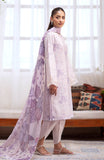 Ilara by Seran Embroidered Cambric Unstitched 3Pc Suit D-09 Lilas