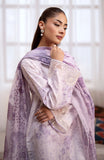 Ilara by Seran Embroidered Cambric Unstitched 3Pc Suit D-09 Lilas