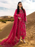 Rang Rasiya Premium Embroidered Lawn Unstitched 3Pc Suit D-09 SAFA
