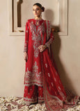 Afrozeh Divani Embroidered Raw Silk Unstitched 3Pc Suit AS-V3-24-09 Shabana