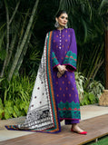 Zainab Chottani Embroidered Herringbone Unstitched 3Pc Suit D-09 Vaniza