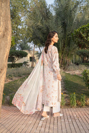 Spring Bell by Sanam Saeed Embroidered Lawn Unstitched 3Pc Suit D-09