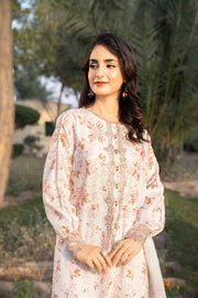 Spring Bell by Sanam Saeed Embroidered Lawn Unstitched 3Pc Suit D-09