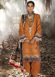 MIRK by Humdum Unstitched Embroidered Wool 3Pc Suit D-09
