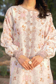 Spring Bell by Sanam Saeed Embroidered Lawn Unstitched 3Pc Suit D-09