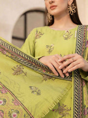 Fiza Noor Digital Printed Marina Unstitched 3Pc Suit D-09