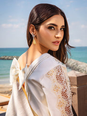 Rang Rasiya Premium Embroidered Lawn Unstitched 3Pc Suit D-07 NOOREH