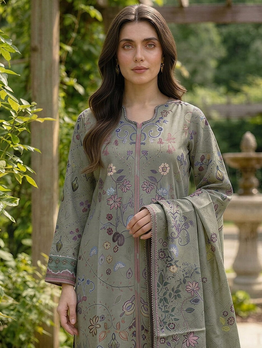 Zync by Florent Exclusive Prints Lawn Unstitched 3Pc Suit FEP-10