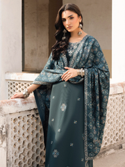 CELTS Mehr Premium Embroidered Karandi Unstitched 3Pc Suit D-10
