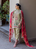 Zainab Chottani Tahra Embroidered Lawn Unstitched 3Pc Suit D-10 ZAIRA