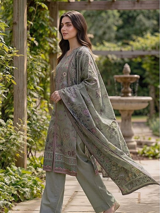 Zync by Florent Exclusive Prints Lawn Unstitched 3Pc Suit FEP-10