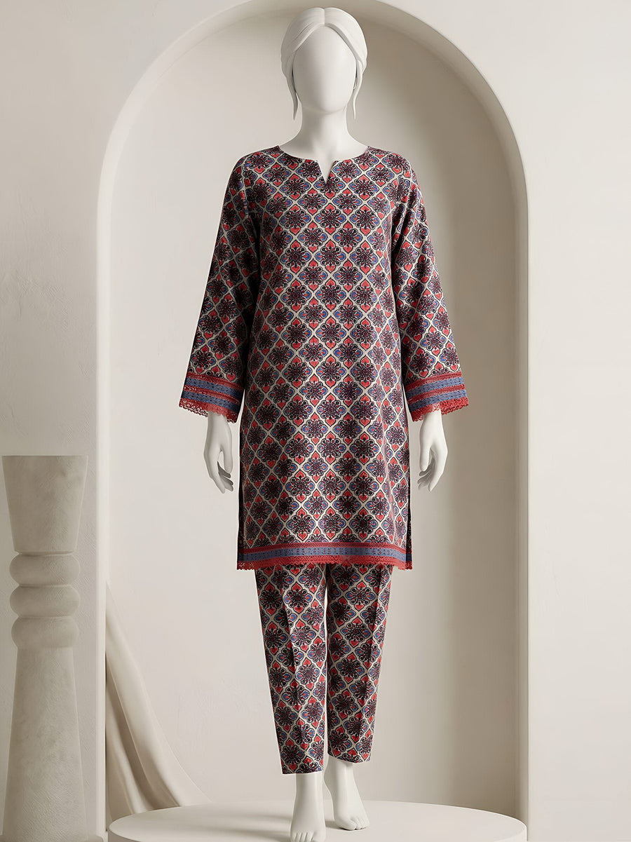Ittehad Day to Day Printed Lawn Unstitched 2Pc Suit D-10