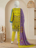 Ittehad Essential Vol-02 Unstitched Printed Lawn 3Pc Suit D-07
