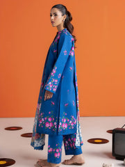 RajBari Amal Summer Prints Exclusive 3Pc Unstitched Lawn Suit D-10