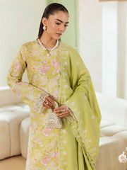 Nissa by RajBari Premium Embroidered Marina Unstitched 3Pc Suit D-10