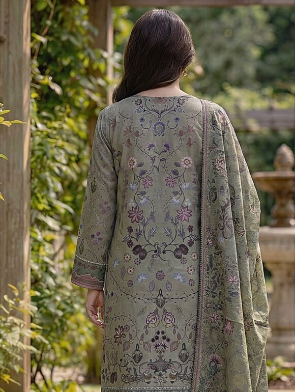 Zync by Florent Exclusive Prints Lawn Unstitched 3Pc Suit FEP-10