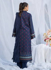 Raha by RajBari Summer Print Exclusive Lawn Unstitched 3Pc Suit D-10