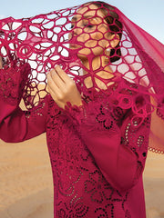Rang Rasiya Premium Embroidered Lawn Unstitched 3Pc Suit D-10 RAMEEN