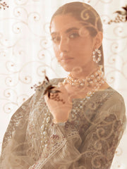 Ramsha Rangoon Vol-10 Luxury Chiffon Unstitched 3Pc Suit D-1009