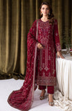 Ramsha Aangan Embroidered Luxury Raw Silk Unstitched 3Pc Suit AA-101