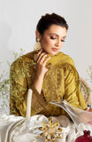 Ramsha Aangan Embroidered Luxury Raw Silk Unstitched 3Pc Suit AA-102