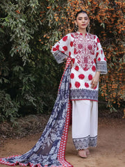 Tahra by Zainab Chottani Embroidered Lawn Unstitched 3Pc Suit D-10A FREYA