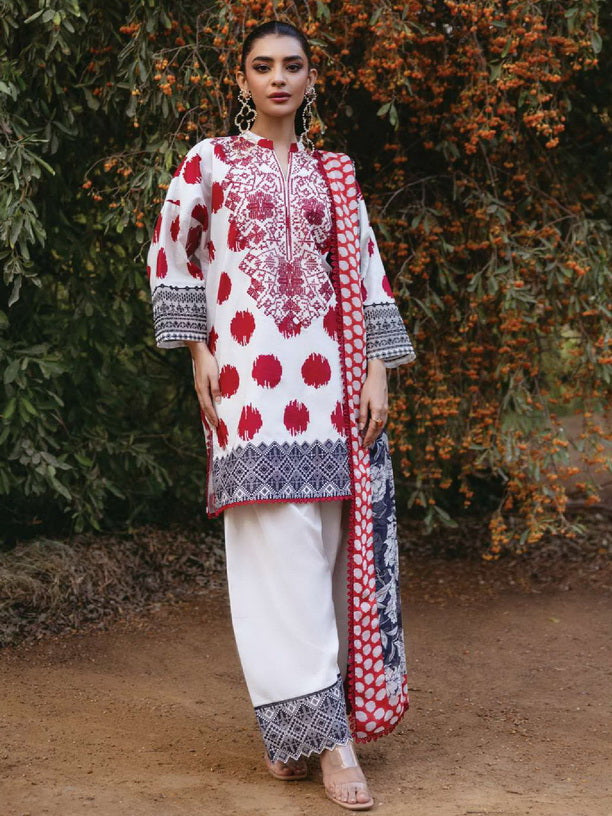 Tahra by Zainab Chottani Embroidered Lawn Unstitched 3Pc Suit D-10A FREYA