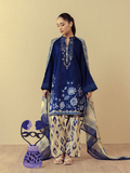 Coco by Zara Shahjahan Prints Unstitched Lawn 3Pc Suit D-10A CASSIA