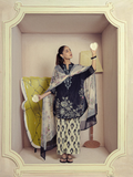 Coco by Zara Shahjahan Prints Unstitched Lawn 3Pc Suit D-10B CASSIA