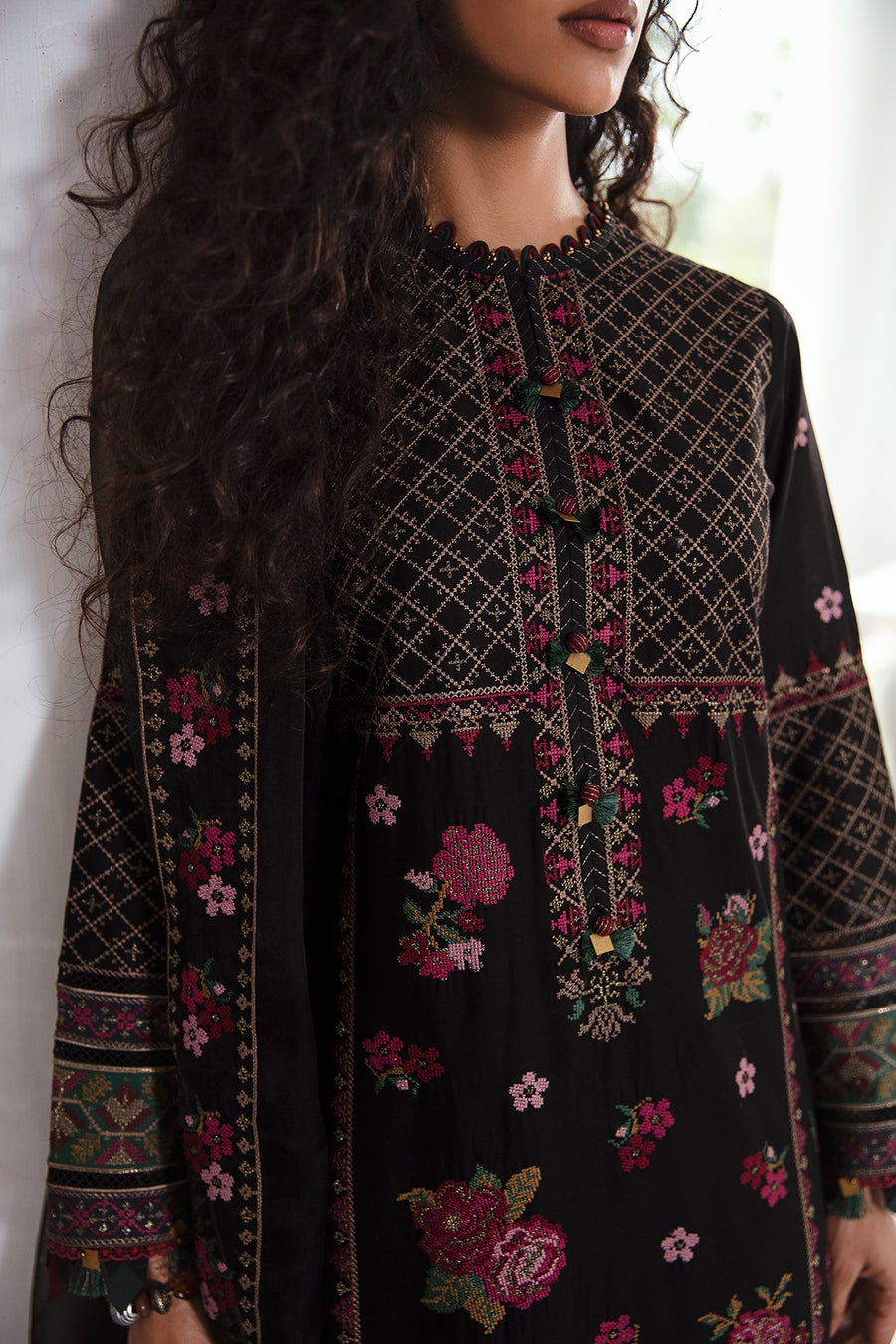 Iris by Jazmin Embroidered Eid Lawn Unstitched 3Pc Suit D-09 FLORIN