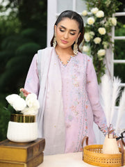Rang Rasiya Luxury Silk Unstitched Embroidered 3Pc Suit D-03 Irsia